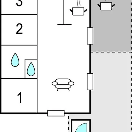 Three-bedroom In Casa de Férias *